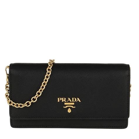 wallet chain prada|prada wallet.